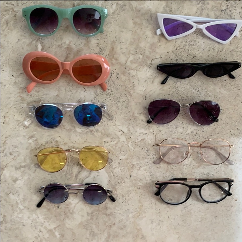 lot of 10 URBAN OUTFITTERS glasses